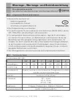 Preview for 4 page of Goetze 481 HP Assembly And Maintenance Instructions