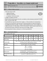 Предварительный просмотр 34 страницы Goetze 481 HP Assembly And Maintenance Instructions