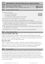 Preview for 9 page of Goetze 651 HNs Assembly And Maintenance Instructions