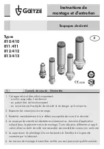 Предварительный просмотр 13 страницы Goetze 810/410 Assembly And Maintenance Instructions