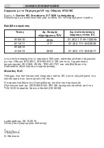 Предварительный просмотр 72 страницы Goetze 810/410 Assembly And Maintenance Instructions