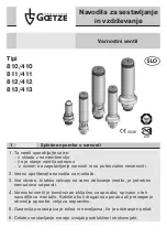 Предварительный просмотр 97 страницы Goetze 810/410 Assembly And Maintenance Instructions