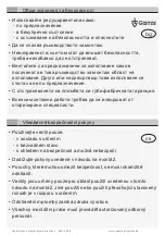 Preview for 62 page of Goetze Hygienic 400 Assembly Instructions Manual