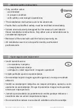 Preview for 65 page of Goetze Hygienic 400 Assembly Instructions Manual