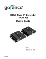 Preview for 1 page of gofanco HD14Ext1xN User Manual