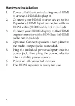 Preview for 6 page of gofanco HDAudExt User Manual