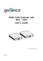 gofanco HDEXT120ESD User Manual preview