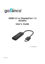 Preview for 1 page of gofanco HDMIDP12 User Manual