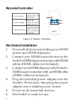 Предварительный просмотр 6 страницы gofanco HDRswitch3P User Manual