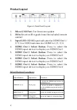 Предварительный просмотр 4 страницы gofanco Matrix44HD2-LT User Manual