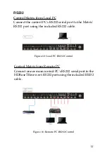 Предварительный просмотр 13 страницы gofanco Matrix88-HDBT User Manual