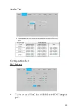 Предварительный просмотр 29 страницы gofanco Matrix88-HDBT User Manual