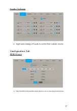 Предварительный просмотр 17 страницы gofanco Matrix88HD20-Pro User Manual