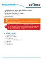 Preview for 5 page of gofanco PRO-HDBaseT4P User Manual