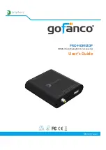 Preview for 1 page of gofanco PRO-HDMI2DP User Manual