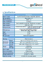 Preview for 4 page of gofanco PRO-MSTDP4DP User Manual