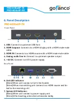 Preview for 8 page of gofanco Prophecy PRO-HDExtIP-RX User Manual