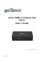 Предварительный просмотр 1 страницы gofanco Switch3P-HD20 User Manual