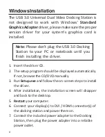 Preview for 6 page of gofanco USB3DocKDual User Manual