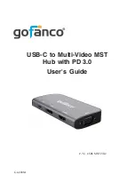 gofanco USBCMST3VID User Manual предпросмотр