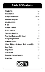 Preview for 2 page of GoFit Broak Benter Training Manual