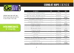 Предварительный просмотр 8 страницы GoFit COMBAT ROPE Training Manual