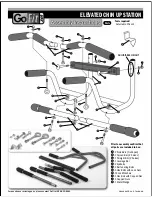 GoFit ELEVATED CHIN UP STATION Assembly Instructions preview