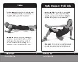 Preview for 6 page of GoFit FoamRoller Training Manual