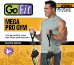 Preview for 1 page of GoFit MEGA PRO GYM Training Manual