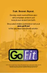 Preview for 11 page of GoFit Super AbWheel Training Manual