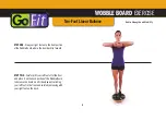 Preview for 8 page of GoFit WOBBLE BOARD Training Manual