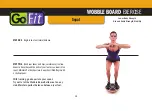 Preview for 10 page of GoFit WOBBLE BOARD Training Manual