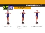 Preview for 11 page of GoFit WOBBLE BOARD Training Manual