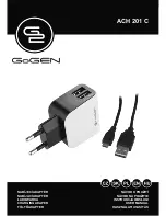 Gogen ACH 201 C User Manual предпросмотр