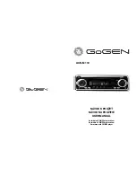 Preview for 1 page of Gogen ACR-M 110 User Manual