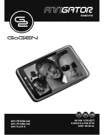 Gogen avigator MXM500FM User Manual preview