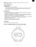 Предварительный просмотр 11 страницы Gogen BPS 522 B User Manual