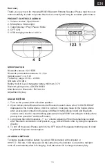 Preview for 11 page of Gogen BS 023 User Manual