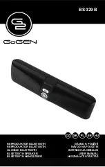 Gogen BS 029 B User Manual preview