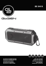 Gogen BS 248 B User Manual предпросмотр