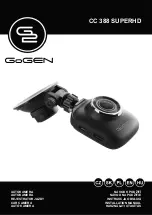 Gogen CC 388 SUPERHD Installation Manual preview