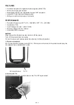 Предварительный просмотр 8 страницы Gogen DA 135 User Manual