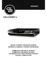 Preview for 1 page of Gogen DXDB261 Instruction Manual