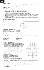 Предварительный просмотр 2 страницы Gogen GOGBS139B User Manual