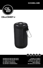 Gogen GOGBSL220B User Manual предпросмотр