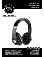 Gogen HBTM 41 BR Installation Manual предпросмотр