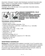 Preview for 18 page of Gogen HBTM92B User Manual