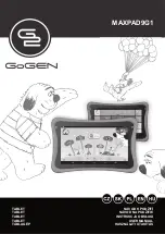 Gogen MAXPAD9G1 User Manual preview