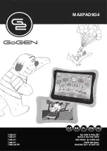 Gogen MAXPAD9G4 User Manual preview