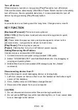 Preview for 32 page of Gogen MXM 421 BT User Manual